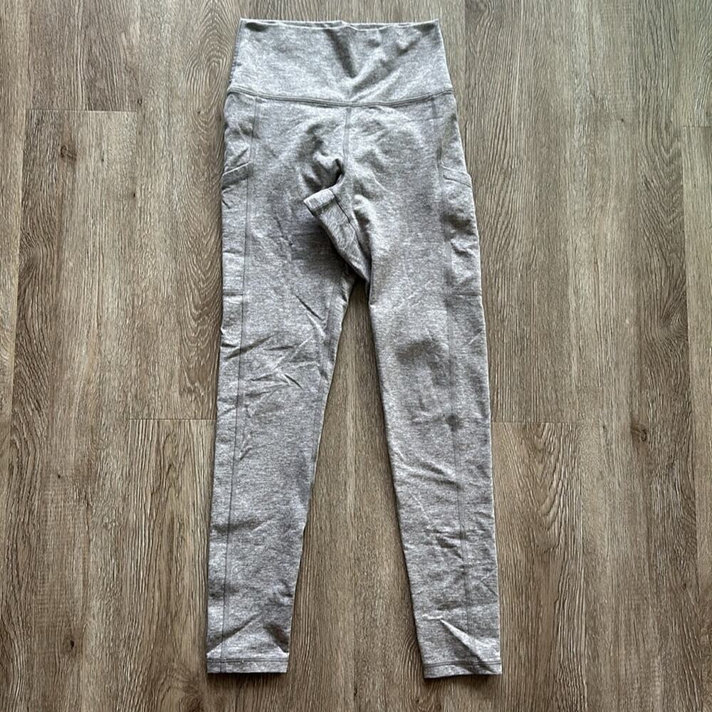Offline by Aerie The Hugger High Waisted Pocket Legging Tan Size Small - Picture 2 of 5
